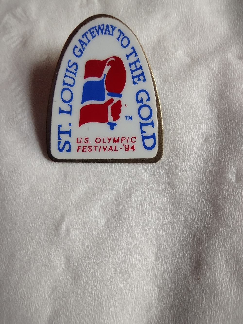 St. Louis Gateway to the Gold U.S. Olympic Festival Vintage '94 Pin